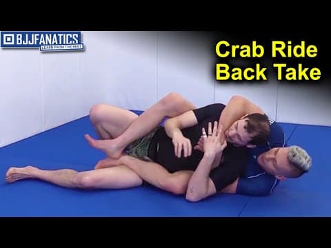 Crab Ride Back Take - BJJ Move by PJ Barch