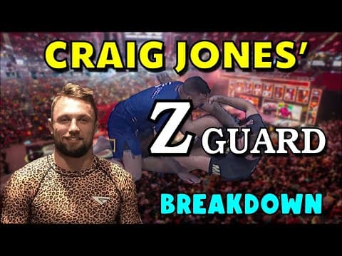 Learn Craig Jones' Z GUARD | Jiu-Jitsu BREAKDOWN