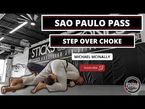 Destroy the Closed Guard - Sao Paulo Pass to Step Over Choke