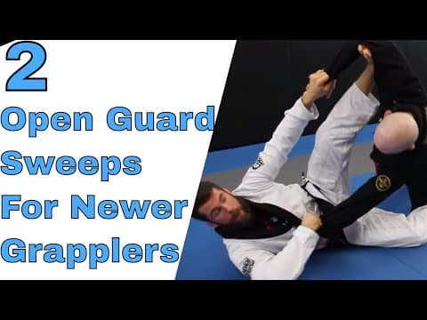 2 Effective Spider Guard Sweeps for White Belts Wanting To Use Open Guard