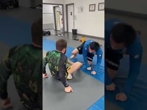 Shin to shin backstep counter
