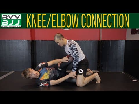 Knee Bar Defense Part 7 - Prevention with Knee/Elbow Connection in Bottom Half Guard