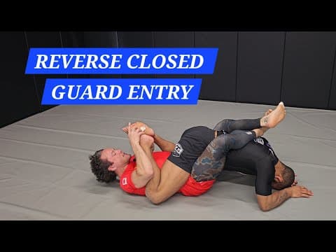 How to Enter the BEST Guard in BJJ!!! -- K Guard to Reverse Closed Guard