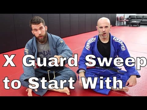 New to X Guard in BJJ? ( Start with this Fundamental Sweep )