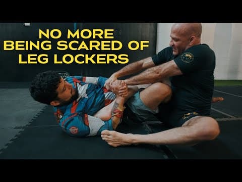 Bjj Black belt shows the best way to escape heel hooks