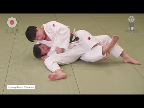 袈裟固の逃れ方 /  Kesa-gatame Escapes