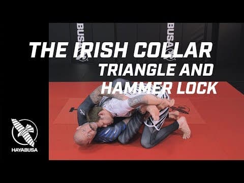 Ground Fight Series - The Irish Collar - Triangle and Hammer Lock - No-Gi, Jiu Jitsu, Grappling