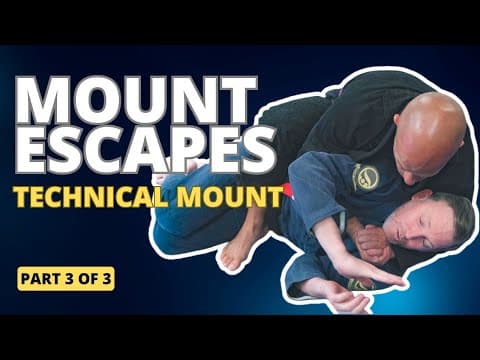 MUST KNOW Mount Escapes || Part 3 Technical Mount