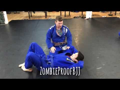 Baseball Bat Choke From Bottom Side - ZombieProofBJJ (Gi)
