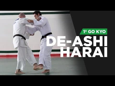 DE-ASHI-HARAI - 1º Go Kyo Judô
