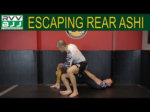 Knee Bar Defense Part 4 - Escaping Rear Ashi Escape Vs Seated Opponent