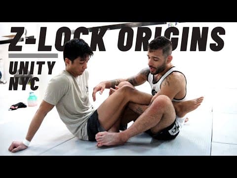 Origin Of The Z-Lock: Unity Jiu-Jitsu NYC