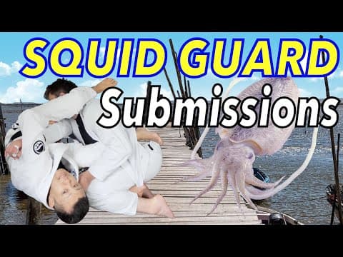 Squid Guard Submissions | Canto Choke & Counter Armbar | Lapel Guard