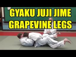 GYAKU JUJI JIME GRAPEVINE LEGS FROM BOTTOM NEWAZA