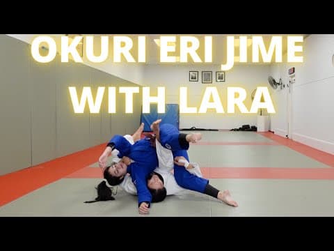 Okuri eri jime roll