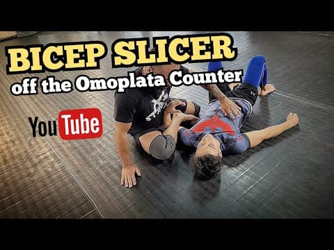 Sweet Bicep Slicer Counter to an Omoplata Counter