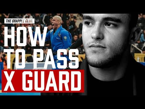 How to pass X Guard - ADCC Champion Kaynan Duarte - BJJ