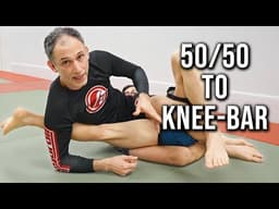 No-GI: Direct Knee Bar Attack off 50/50