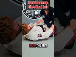 PENDULUM SWEEP 🔥 #BRAZILIANJIUJITSU #JIUJITSU #MMA #GRAPPLING #UFC #BJJ #JIUJITSU