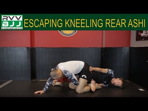 Knee Bar Defense Part 3 -Escaping Rear Ashi When Opponent is On Their Knees