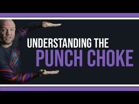 Choke from HALF GUARD (Understanding the PUNCH CHOKE)