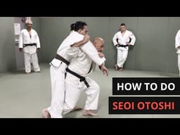 How to do Seoi Otoshi in Judo / BJJ