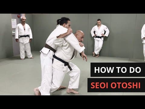 How to do Seoi Otoshi in Judo / BJJ