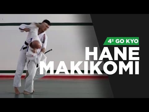 HANE-MAKIKOMI - 4º Go Kyo Judô