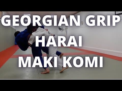 uchi makikomi from Georgian grip