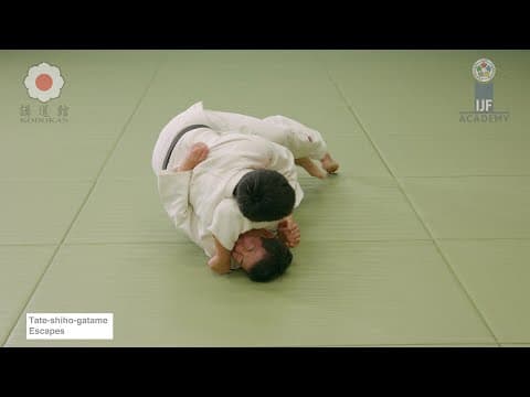 縦四方固の逃れ方 /  Tate-shiho-gatame Escapes