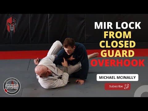 Mir Lock from Closed Guard Over Hook