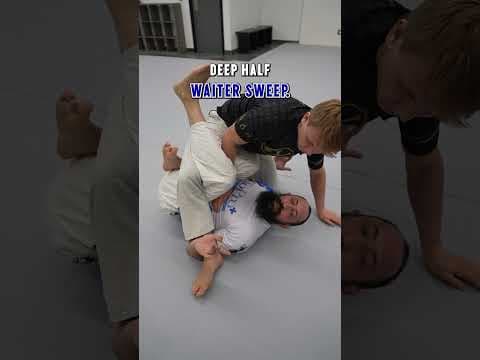 Awesome way to get to the waiter sweep!