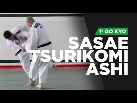 SASAE-TSURIKOMI-ASHI - 1º Go Kyo Judô