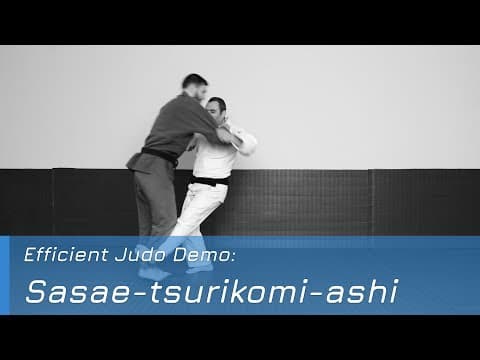 Sasae-tsurikomi-ashi - Demo