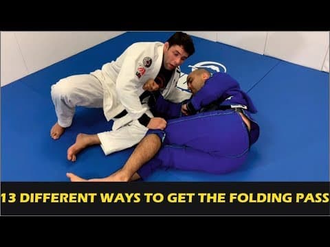 13 Different Ways To Get The Folding Pass (BJJ Guard Passing) by Marcus "Buchecha" Almeida
