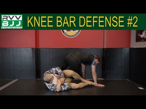 Knee Bar Defense Part 2 - Mobilizing the Hips and Rotating Knee Down