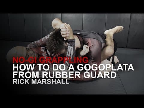 10th Planet Jiu Jitsu: How To Do A Gogoplata From Rubber Guard