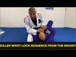 Killer Wrist Lock Sequence From The BJJ Mount by Márcio "Macarrão" Stambowsky