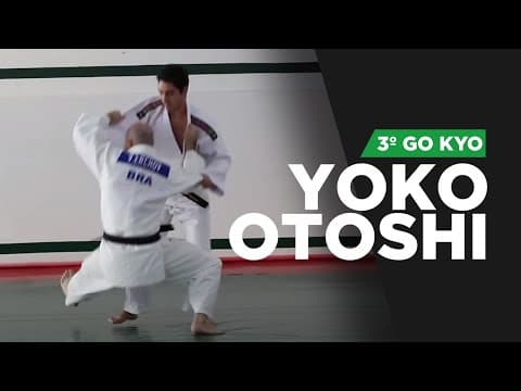 YOKO-OTOSHI - 3º Go Kyo Judô
