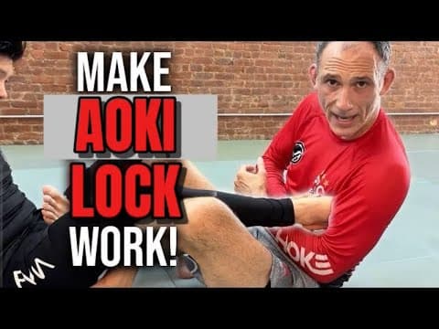 Get The Aoki Lock Finish Every Time