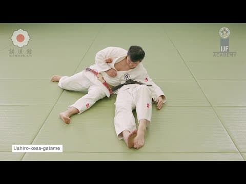 後袈裟固 /  Ushiro-kesa-gatame