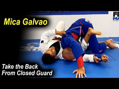 The Unstoppable Way To Take The Back From Closed Guard by Mica Galvao