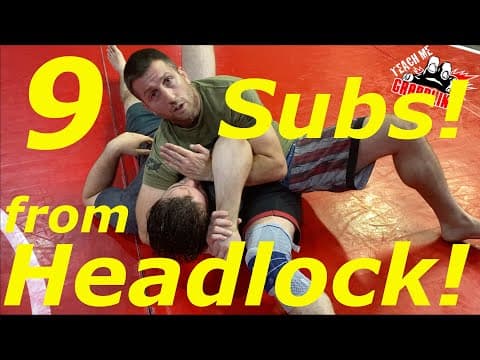 ALL of Coach Brian's Submissions from the Scarf Hold Position!