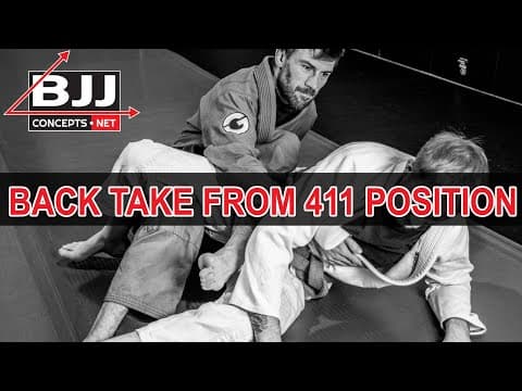 Back Take from the 411 Leg Lock Position