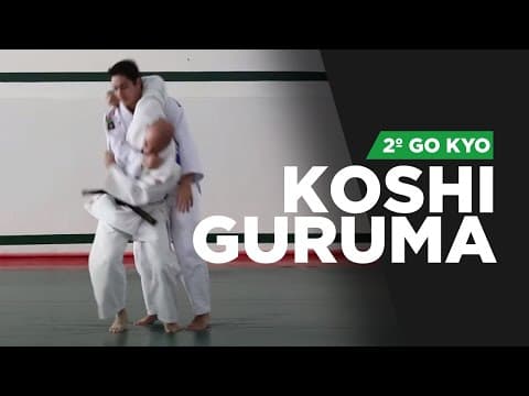 KOSHI-GURUMA - 2º Go Kyo Judô