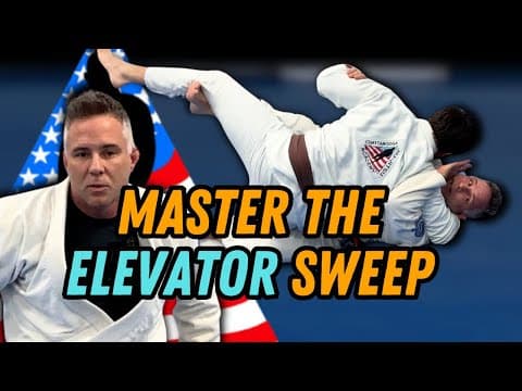 How to Do the Elevator Sweep in BJJ - Step by Step Guide