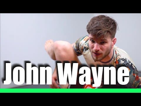 John Wayne sweeps nogi