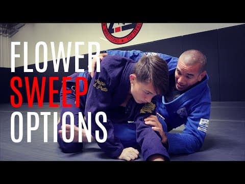 Flower Sweep Options | BJJ and MMA Techniques | CVBJJ Online