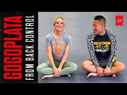 MMA Demo | Gogoplata From Back Control | Laura Sanko