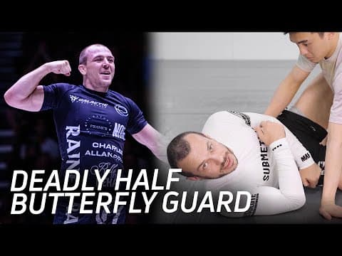 The Half Butterfly Guard Of Eoghan O'Flanagan | Lachlan Giles Breakdown